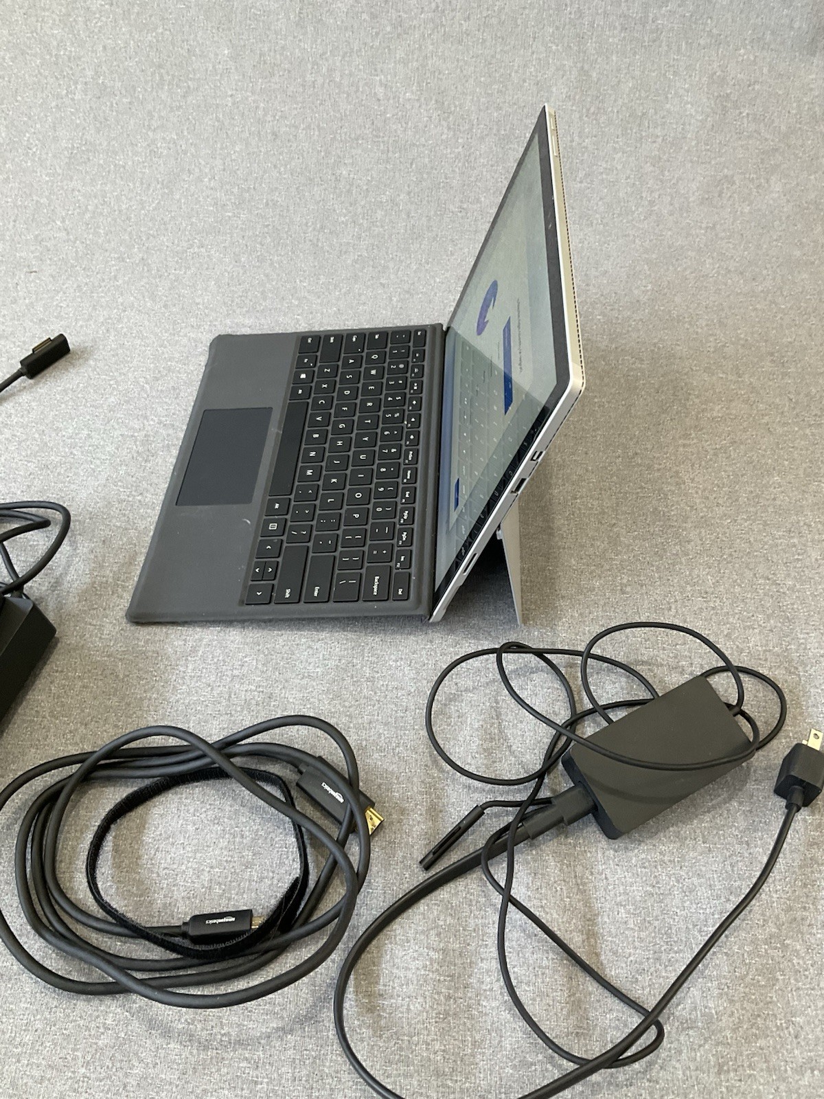 Microsoft Surface Pro 4 with Official Surface Dock and Power Adapter