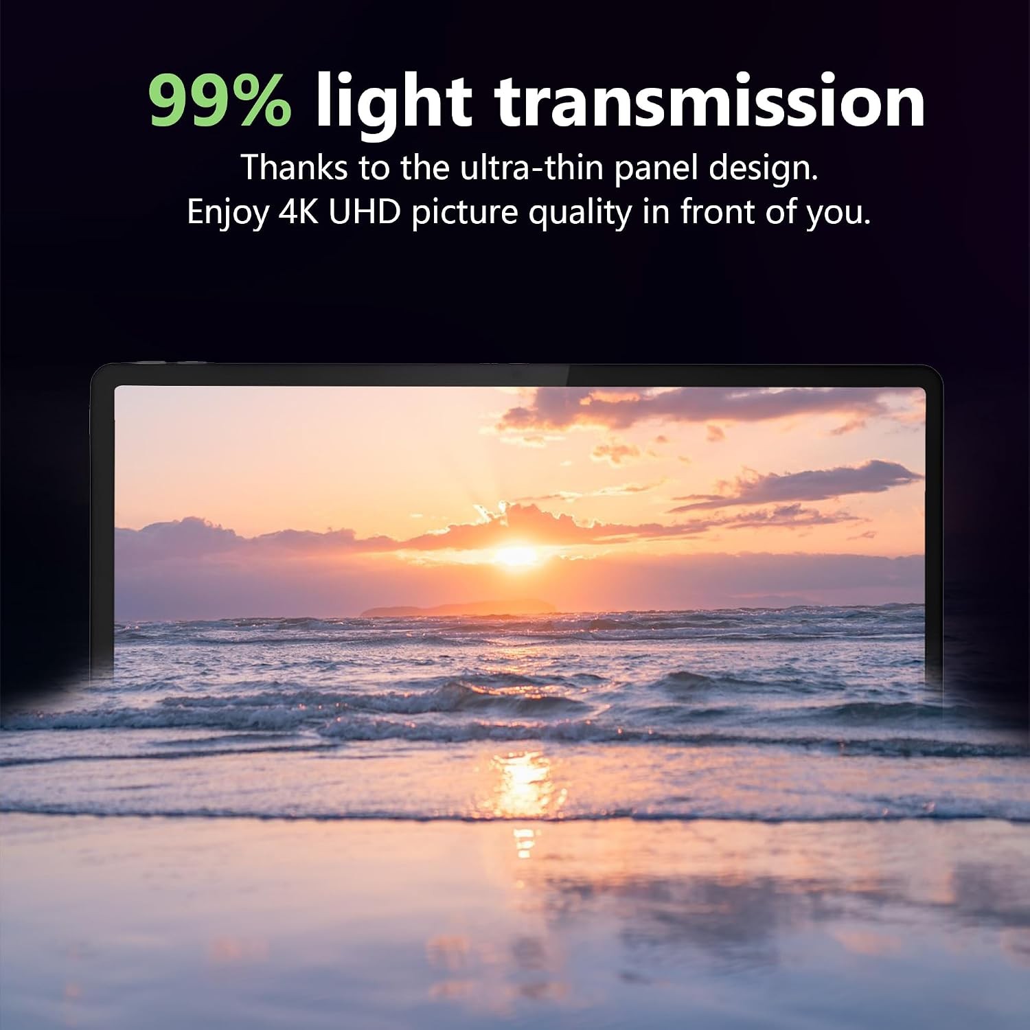 Lenovo 12.7 inch Screen Protector – Tempered Glass, 9H Hardness, Anti-Scratch, C