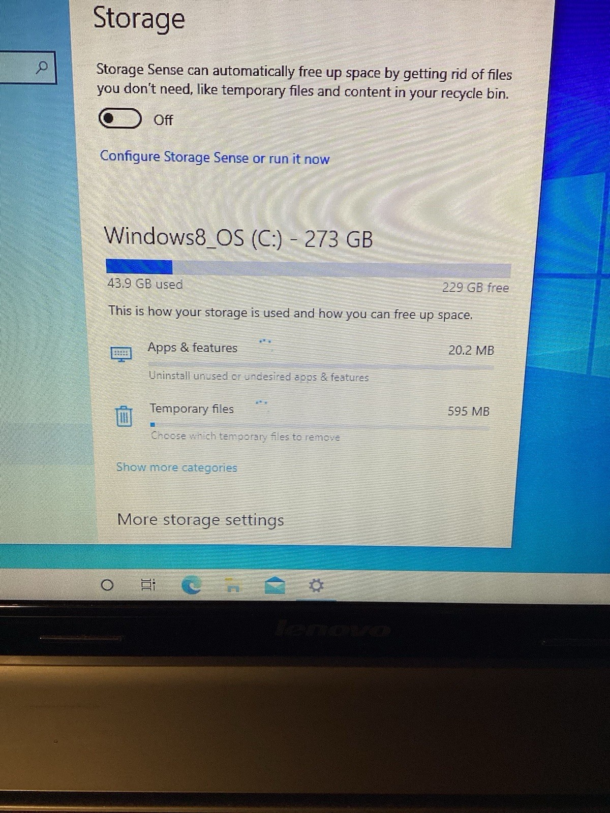 Lenovo G585 G Series 15.6″ AMD E1-1500 1.48GHz 4GB RAM Win10