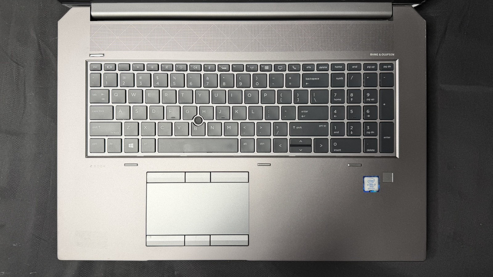 HP ZBOOK 17 G5 17″ Intel Core i7-8850H 32GB RAM 512GB SSD, NVIDIA P4200