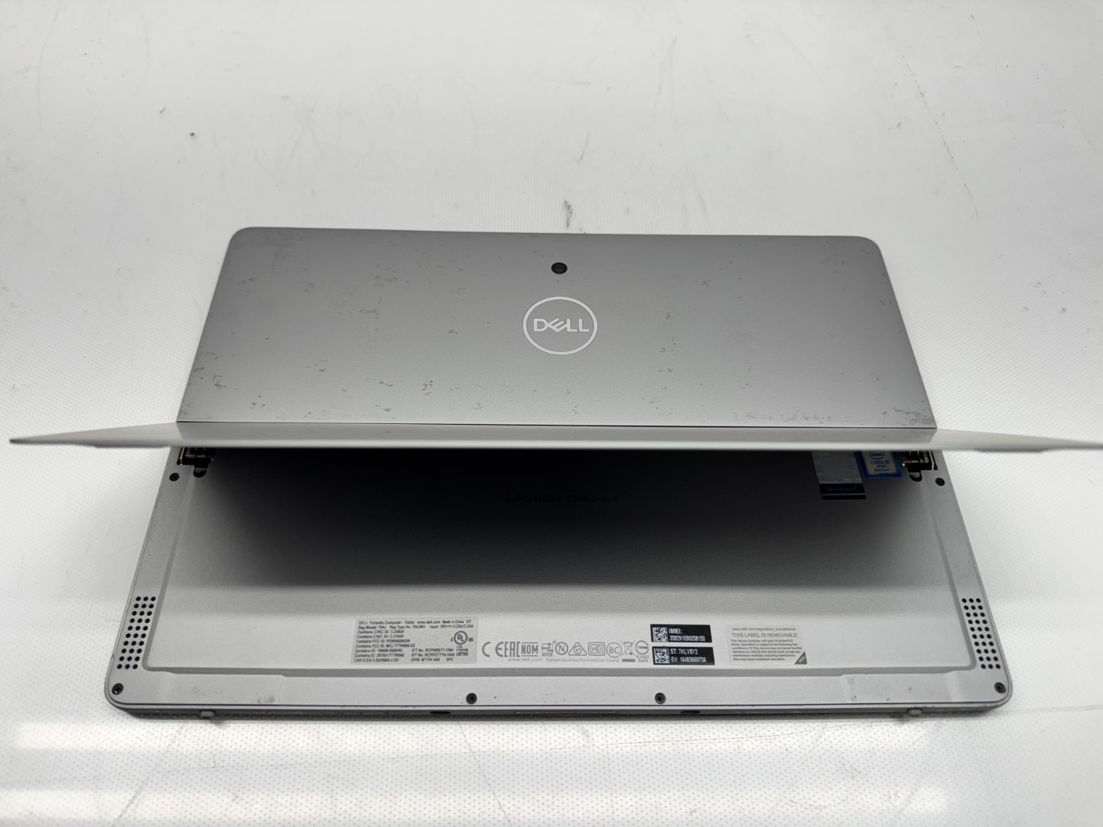 Latitude 7200 2-in-1 Intel i5-8365U@1.6GHz 8GB 256G W/AC No Keyboard *READ*