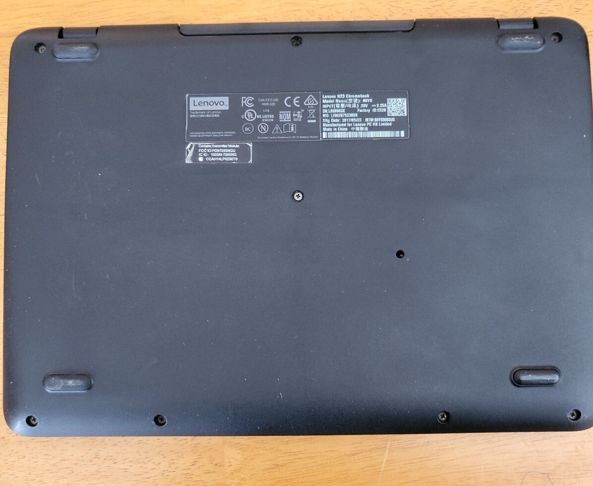 Lenovo N23 Chromebook 11.6″ ( 16GB SSD, Intel Celeron N3060, 1.60 GHz, 4GB)…
