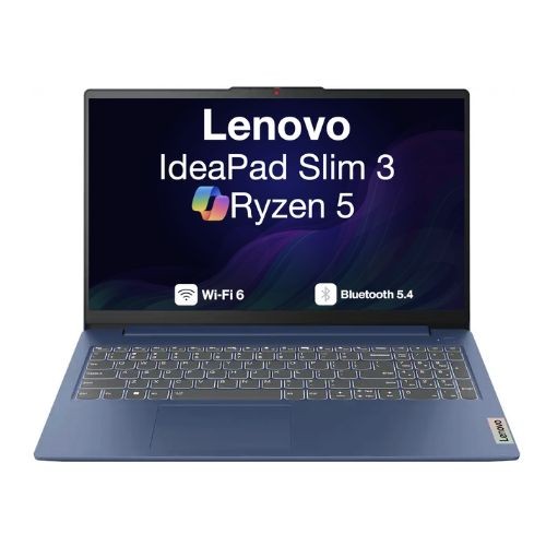 Lenovo IdeaPad Slim 3 15.6″ FHD AMD Ryzen 5 40 2.80GHz 8GB RAM 512GB SSD W11H