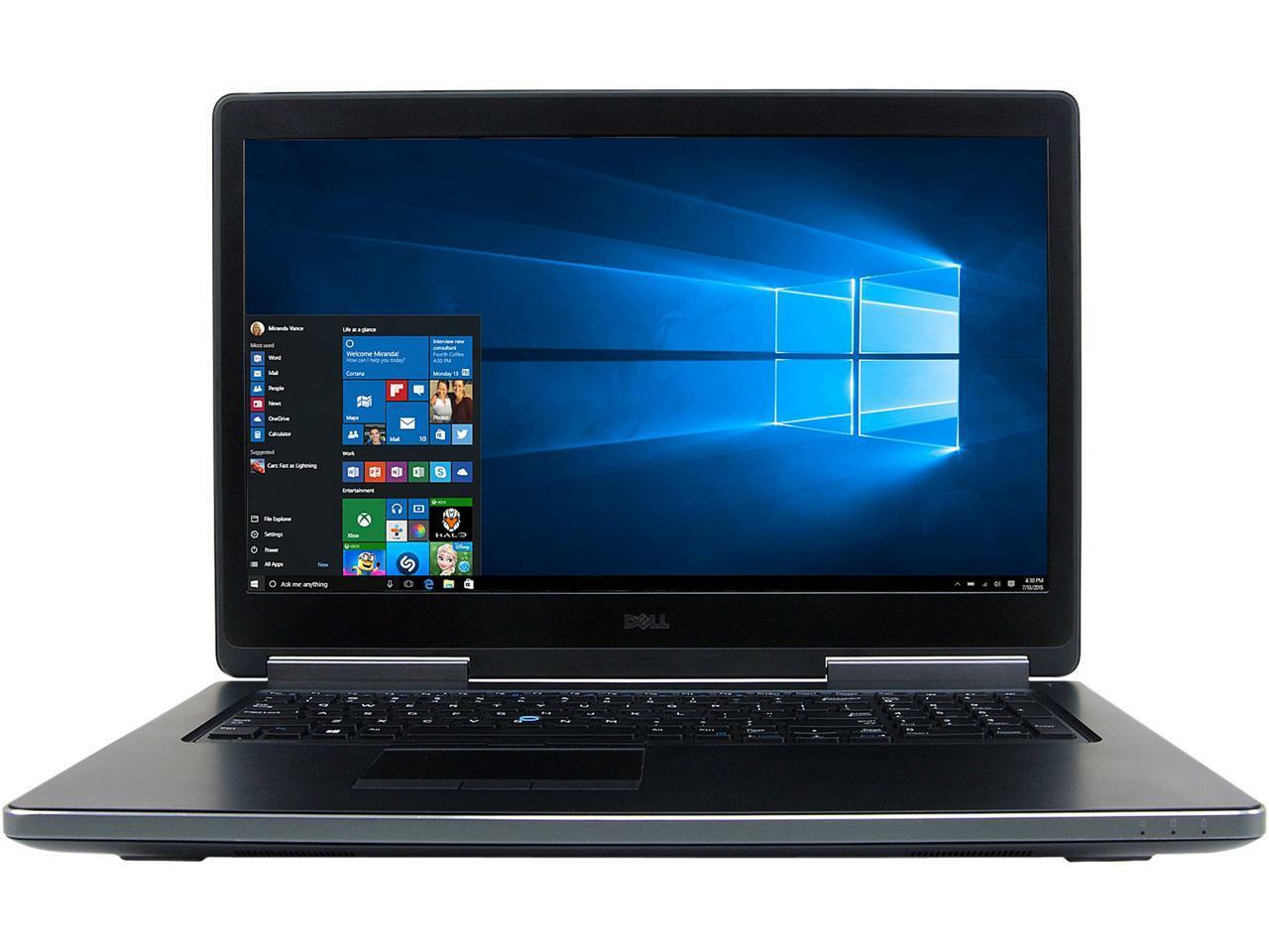 Workstation DELL 7710 17.3″ FHD Xeon E3-1545M 4TB NVMe+SSD 64GB M5000M 8GB DOCK