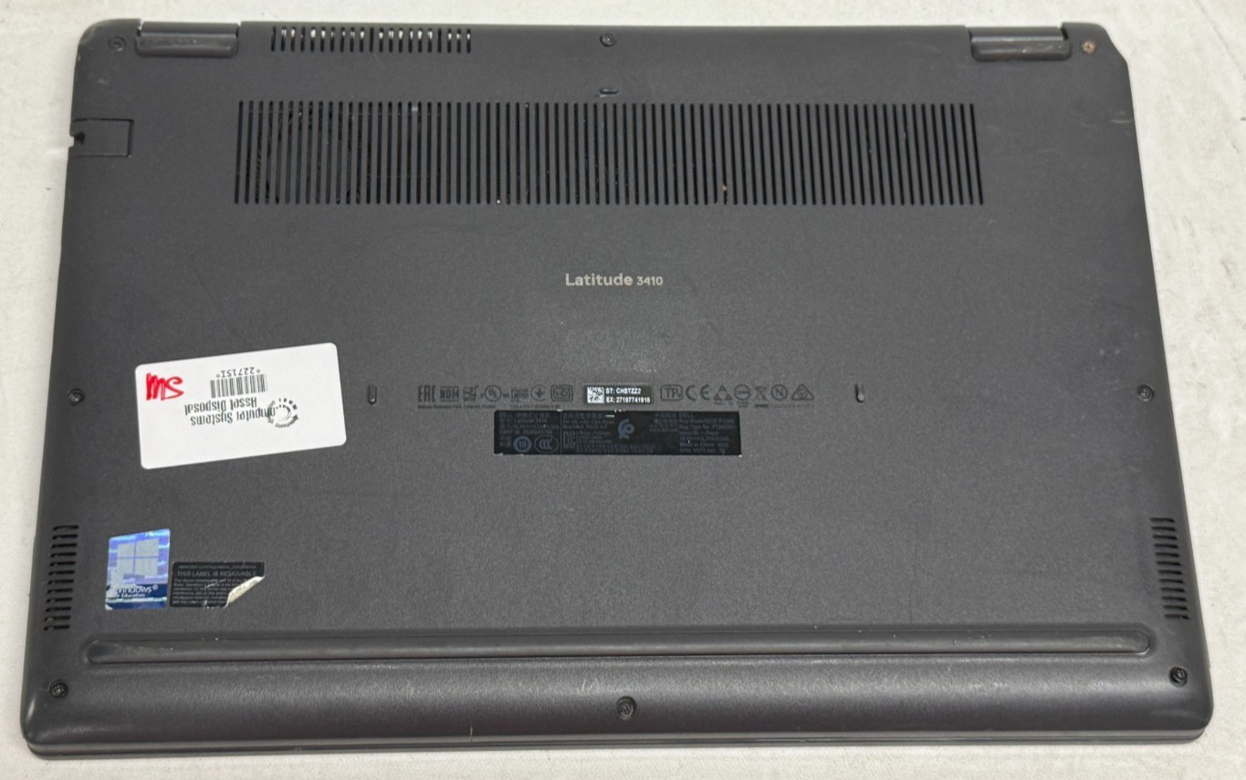 Dell Latitude 3410 14″ (i5-10210u 1.60GHz – 16GB RAM – 256GB SSD – Win11Home)