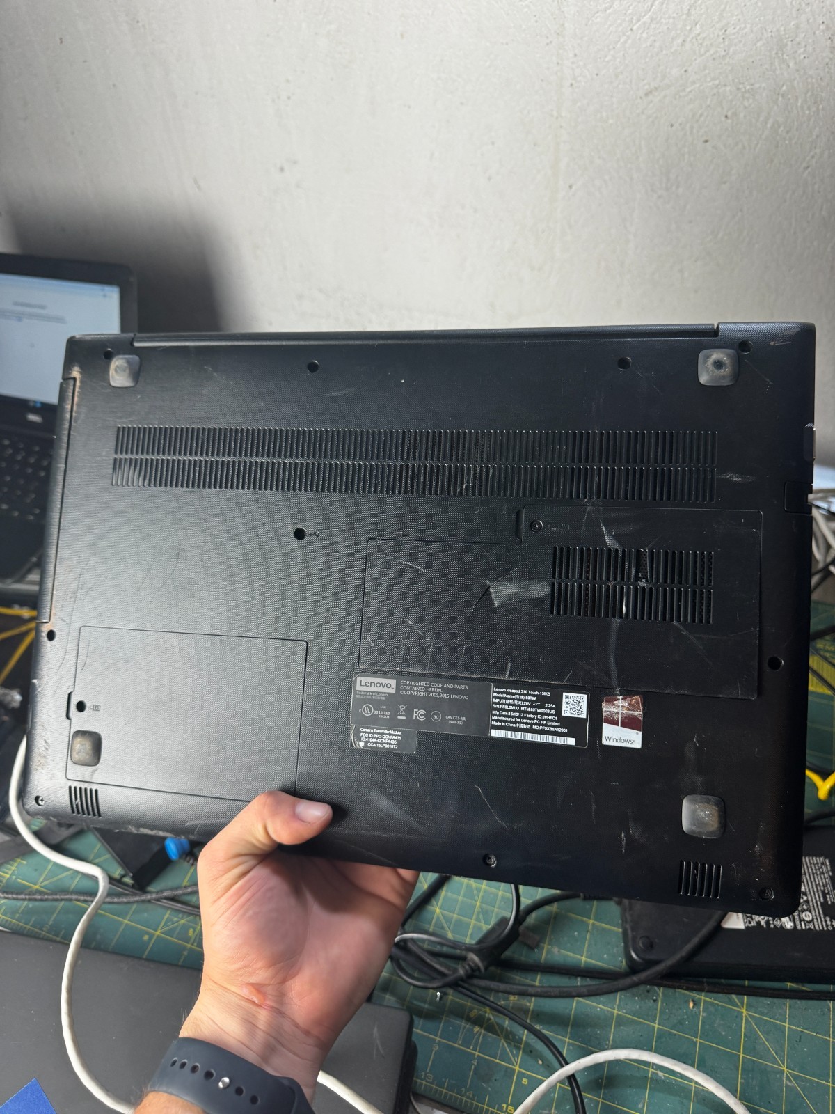LENOVO IDEAPAD 310 TOUCH-15ISK i5 7th Gen Laptop for Parts/Repair #6241