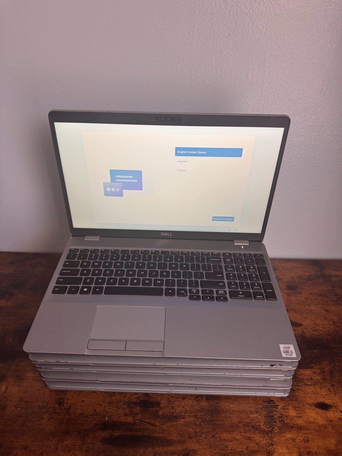 ￼ Lot of 5 Dell Precision 3550’s (5 – Unit Bundle) – 16GB RAM | 128GB SSD |