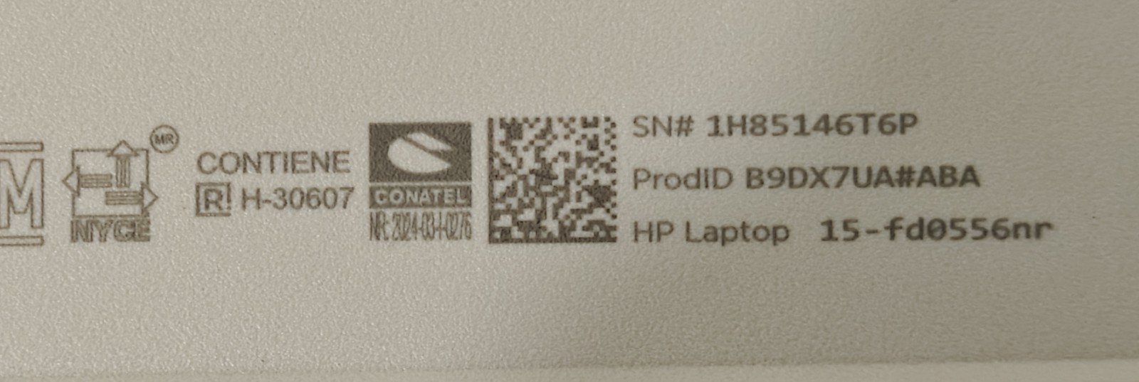 HP™ 15 Intel Core i5-1334U 15″ Laptop, 15-fd0556nr (8GB/512GB) Original Box, A+!