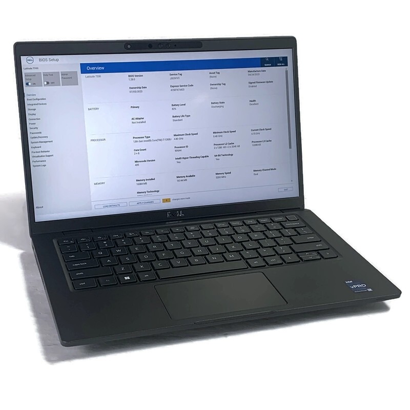 Dell Latitude 7330 13.3″ Laptop i7-1265U 1.8GHz 16GB 512GB NVMe SSD – Win 11