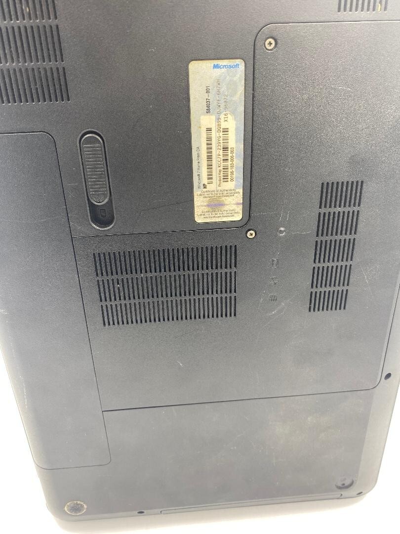 HP Pavilion g6 Intel Core i3 M370 2.40GHz 3GB RAM 120GB HDD WEBCAM WIN 10- AS IS
