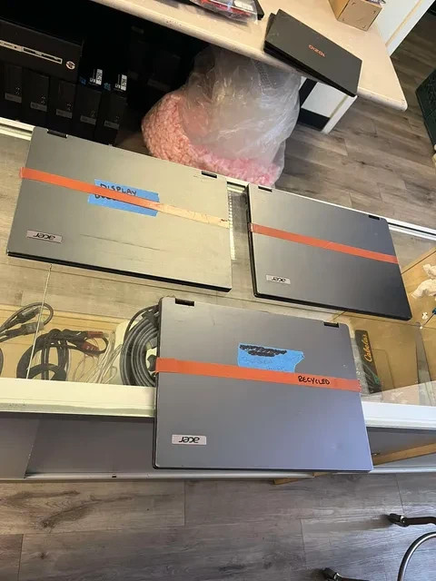 Lot of 3 Acer TravelMate Spin P4 14″ Touchscreen Laptops – Intel Core i5 11th Ge