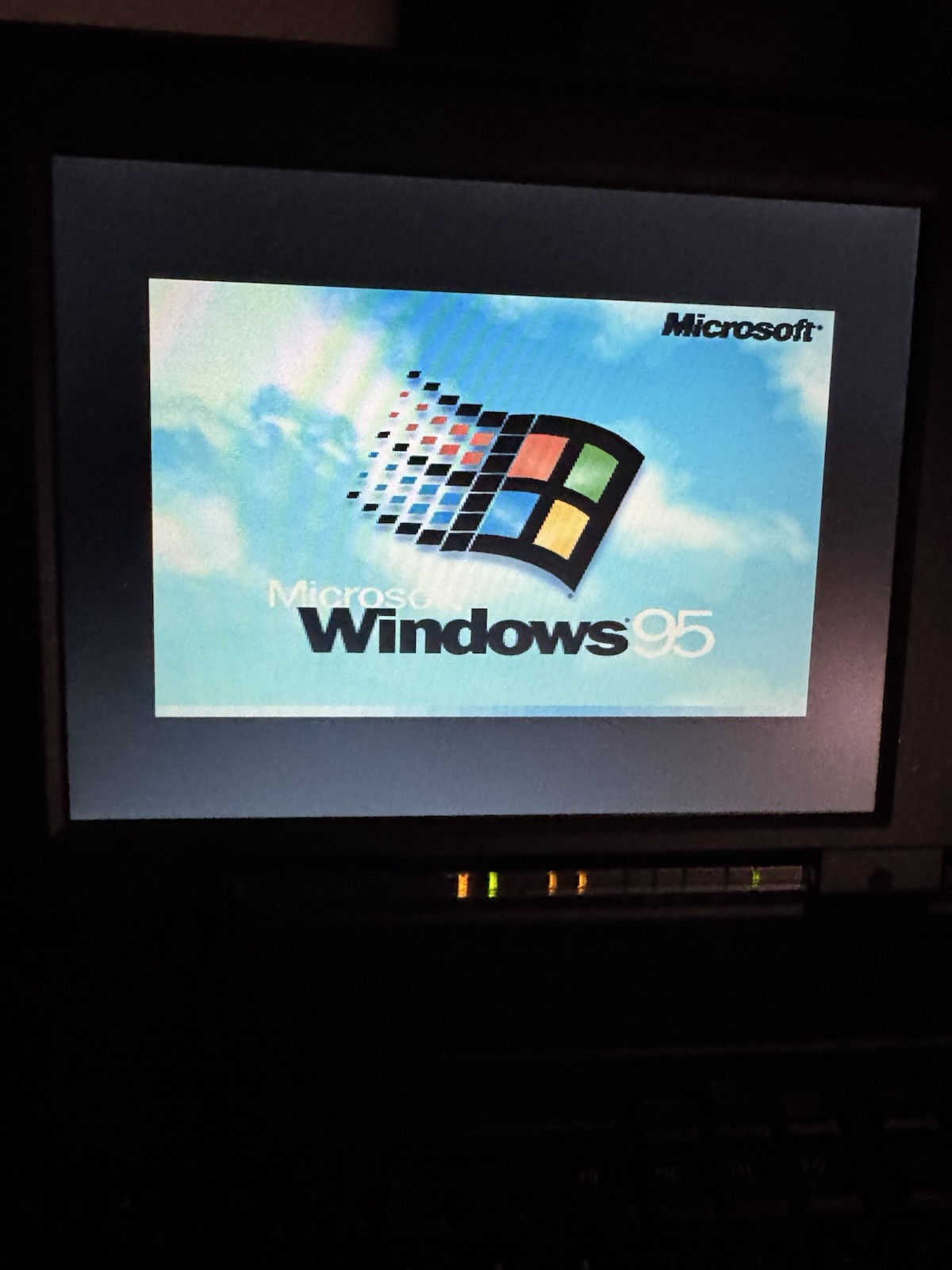 Rare Vintage IBM ThinkPad 365X Pentium  LAPTOP WINDOWS 95