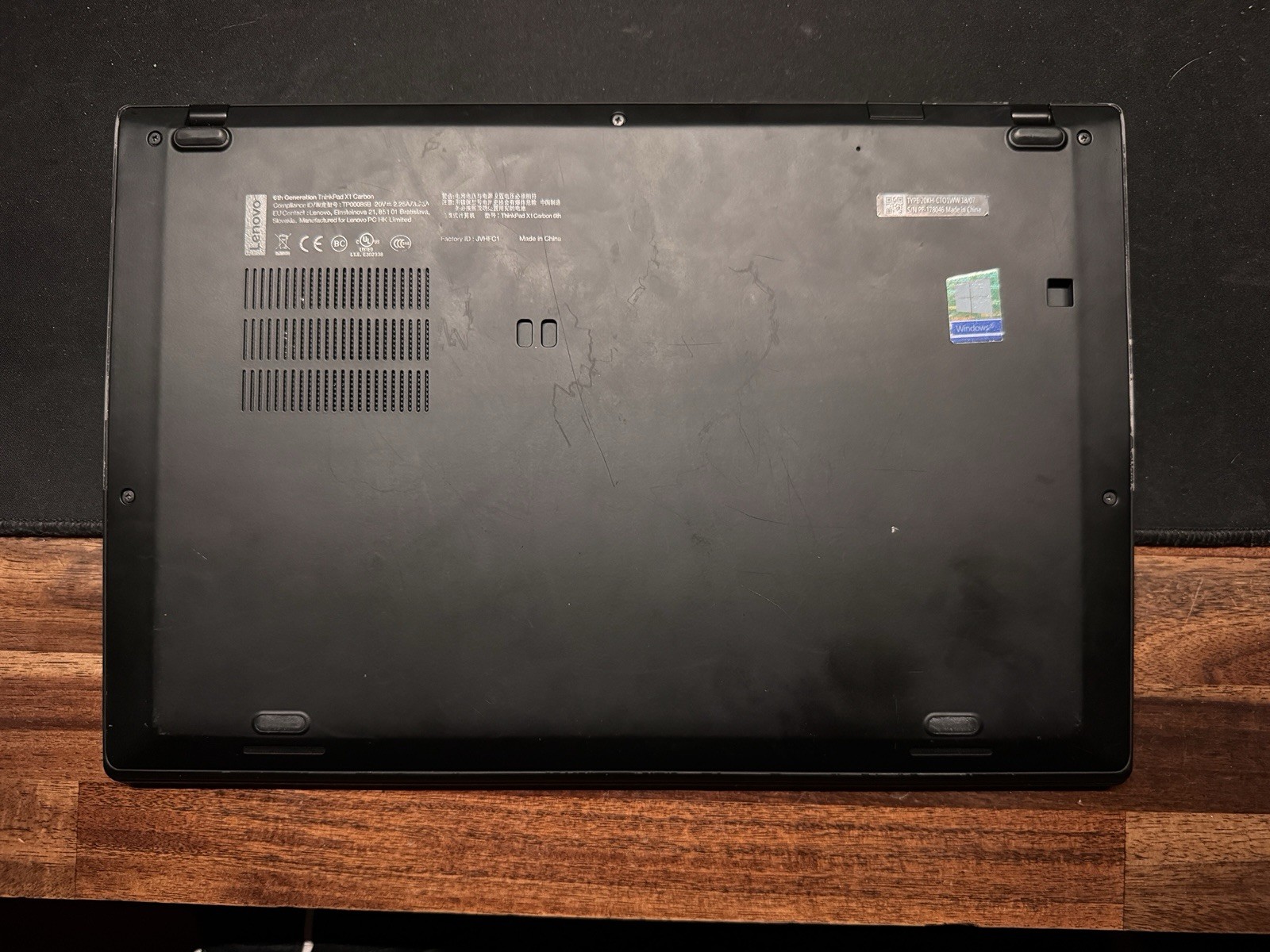 Lenovo ThinkPad X1 Carbon 6th Gen With Intel Core i7, 16GB RAM, Windows 10