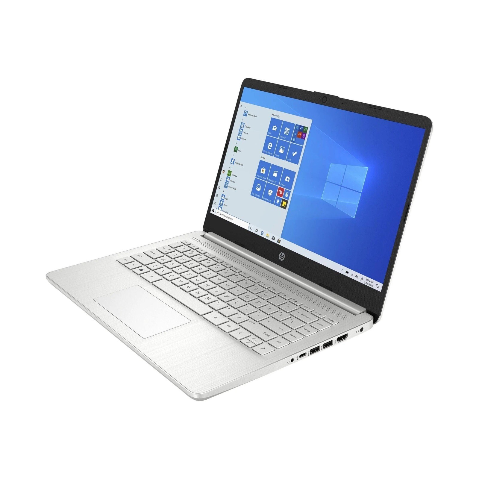 HP 14-fq0051nr 14″ (128GB, AMD 3020E, 2.30 GHz, 4GB) Laptop – Silver