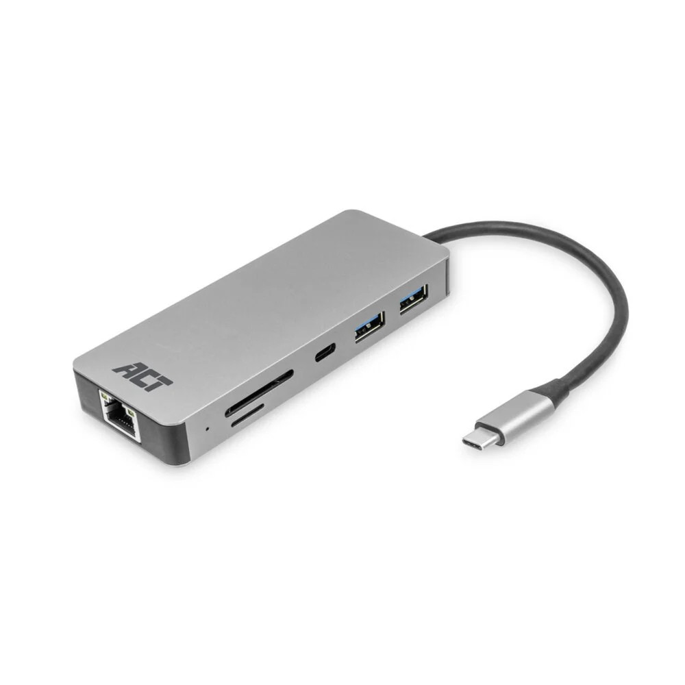 ACT Connectivity USB-C 4K Docking Station for 1 HDMI Monitor, Et