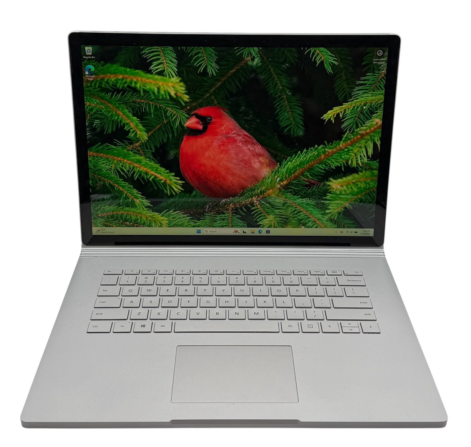 15” Microsoft Surface Book 2 Intel Core i7, 8650U @ 1.90GHz, 16GB RAM 512GB SSD