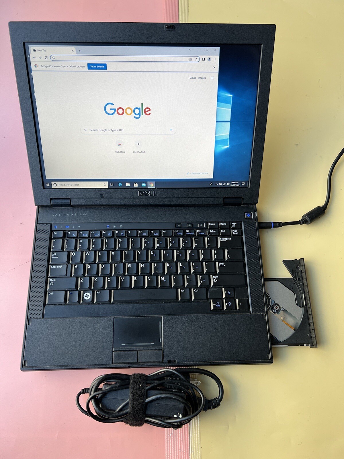 Dell Latitude E5400 14″ Intel Core 2 Duo 2.00GHz 4GB RAM 160GB HDD Phone port