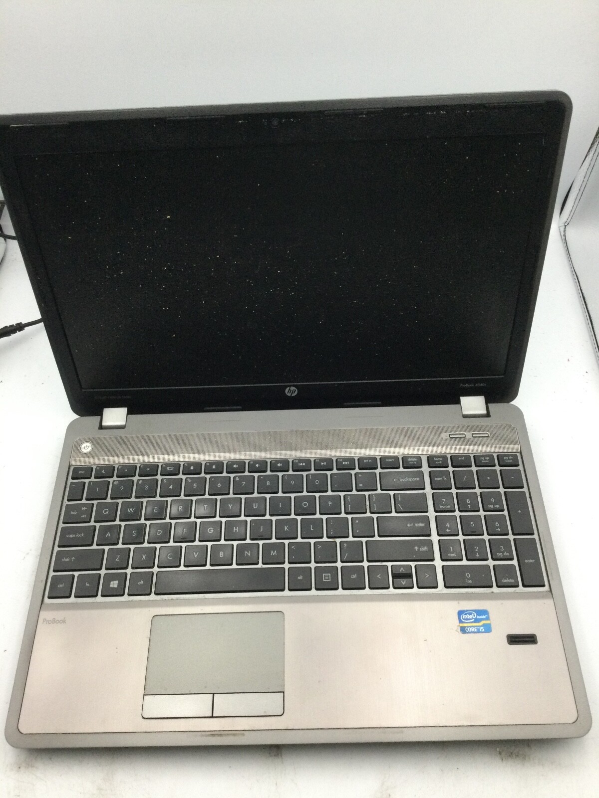 HP PROBOOK 4540S – FOR PARTS – INTEL I5 – NO RAM – 15″ – READ DESCRIPTION – BB!!
