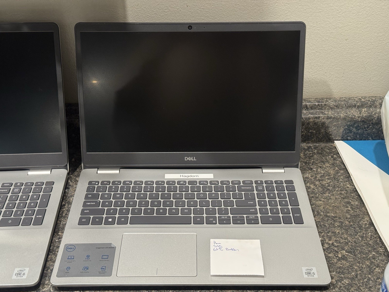 Dell Inspiron 5593 Laptop Lot Functional Intel I5-1035G1 No Ram No SSD Good Batt