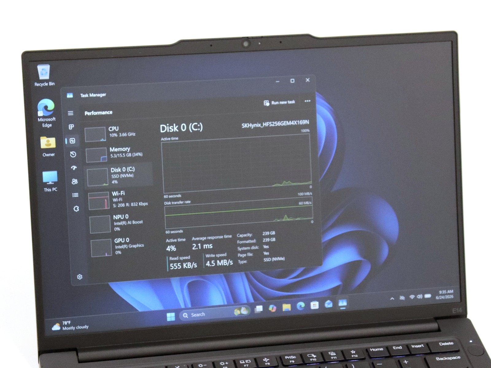 Lenovo ThinkPad E14 Gen 6 14.0″ Ultra 5 125U 16GB 256GB NVMe W11P + Warranty