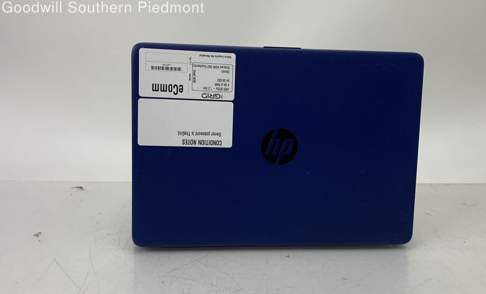 HP 14-fq0037nr AMD 3020e 1.20GHz 4GB RAM 64GB SSD Ubuntu