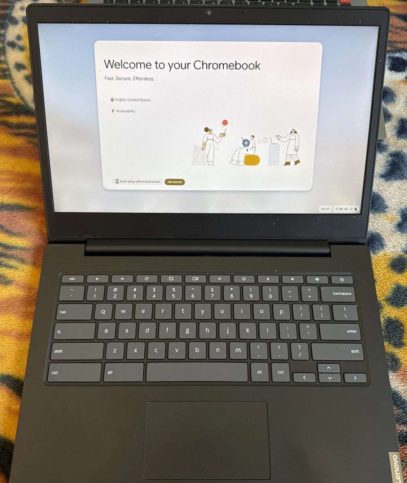 Lenovo Chromebook S340-14 TouchScreen N4000 1.10GHz 4GB RAM 32GB SSD. 81V30000US