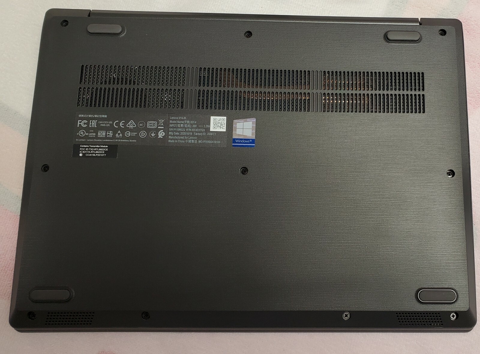 Lenovo V14 IIL 14″ (256GB, Intel Core i3 10th Gen., 1.2 GHz, 8GB) Laptop 82C4