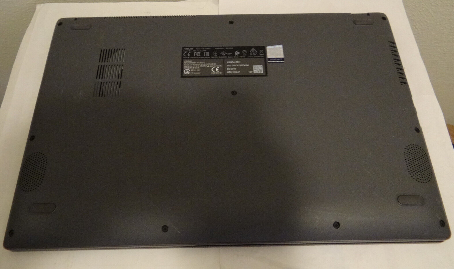 Reconditioned Asus M509DA 15.6″ 2.3 GHz AMD 8GB 1TB WIN11 HDMI Bluetooth USB 3.2