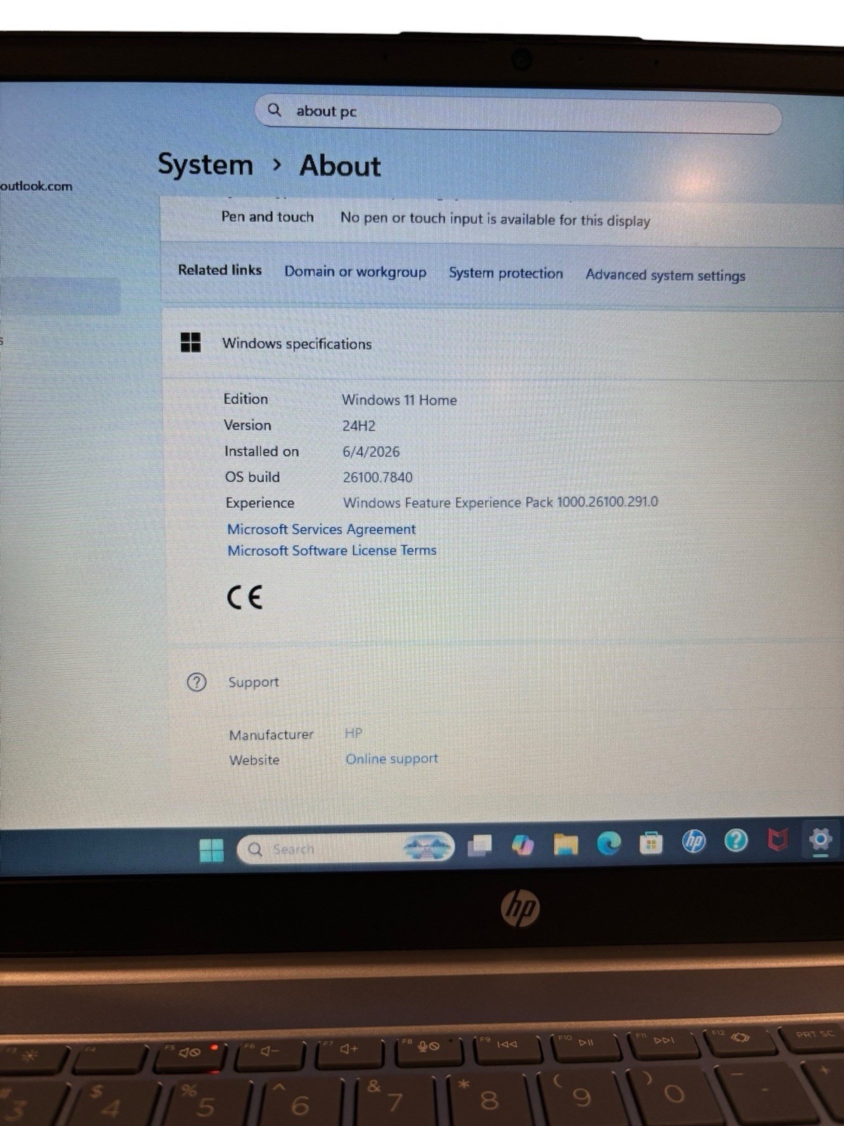 HP Laptop 15-FD0084WM 15.6″ N200 1.0GHz 4GB RAM 128GB SSD