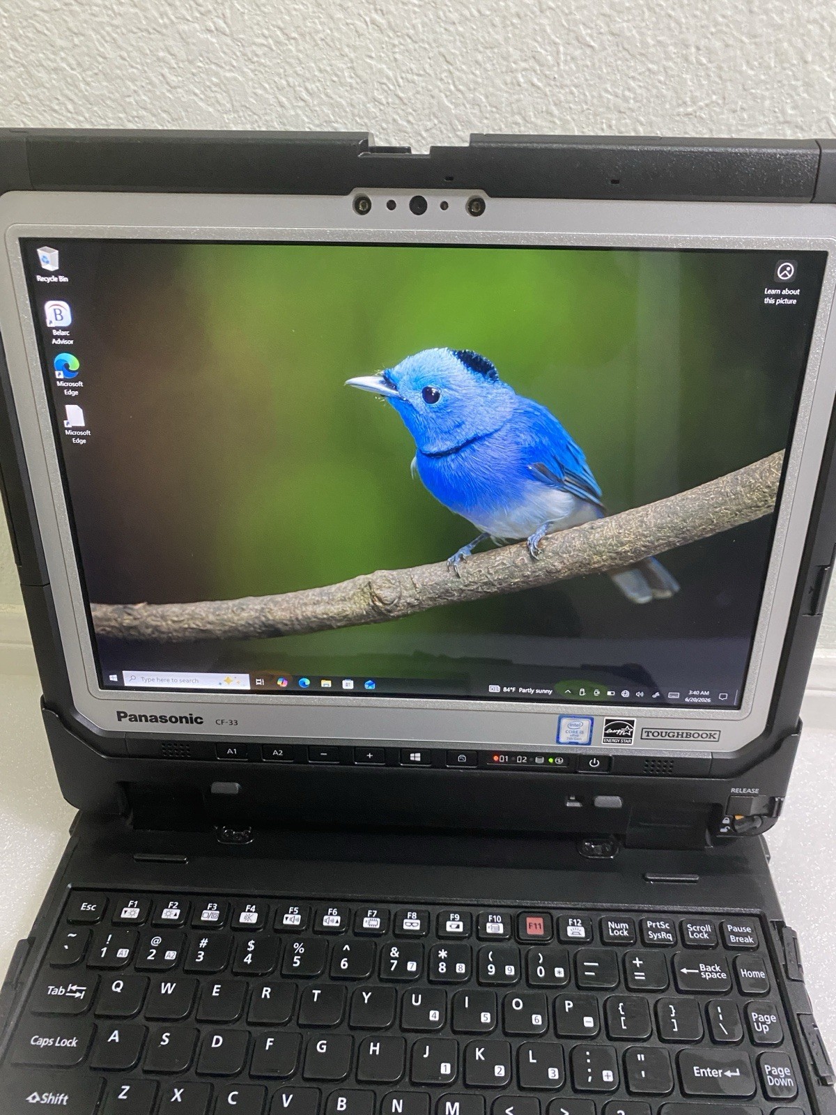 Panasonic Toughbook CF-33 i5-7300U 8GB RAM 256GB SSD 4G LTE Low 350 Hrs _#5