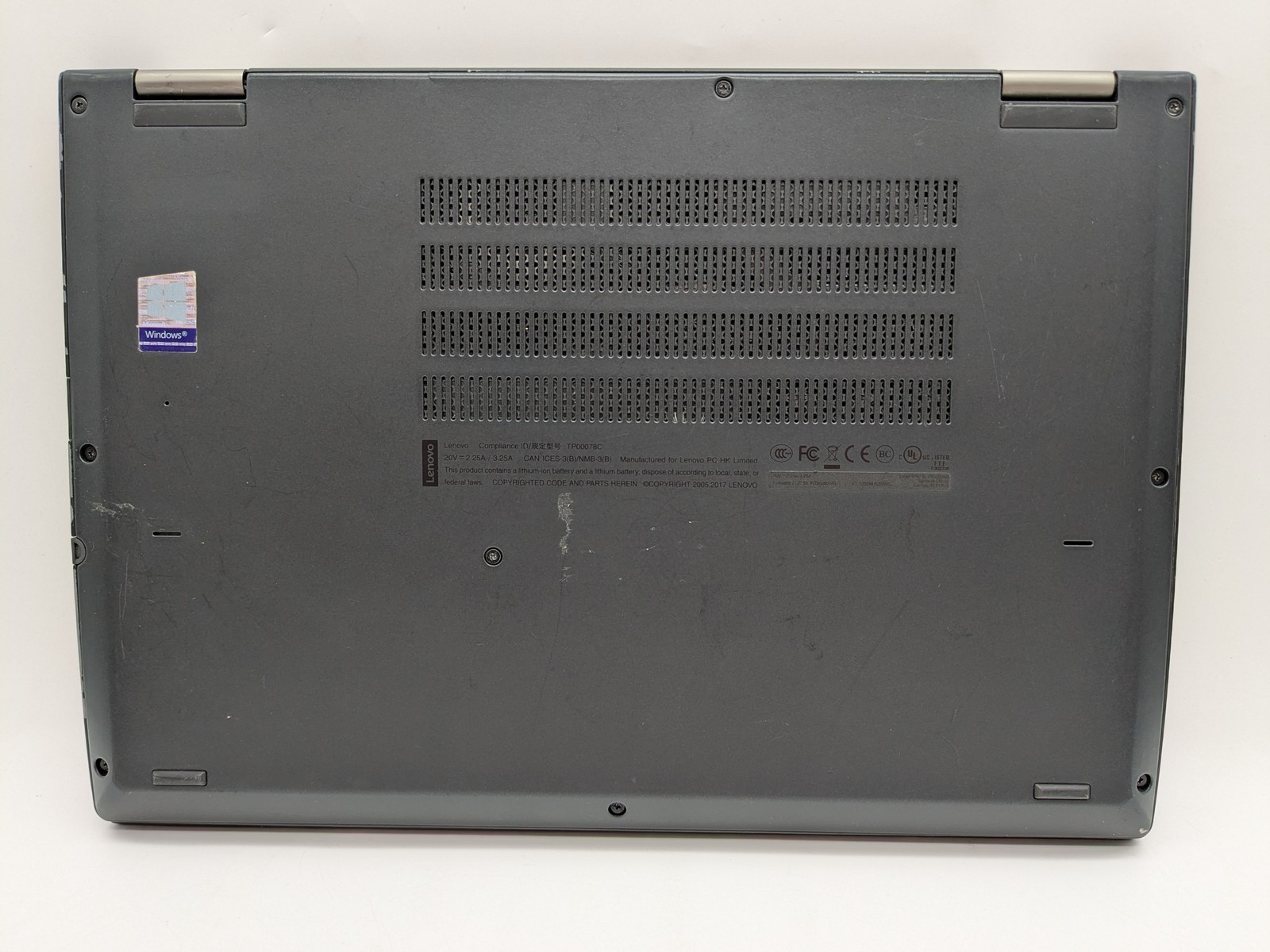 Lenovo ThinkPad X380 Yoga 2-in-1 13″ FHD I7-8650U Palmrest *READ*