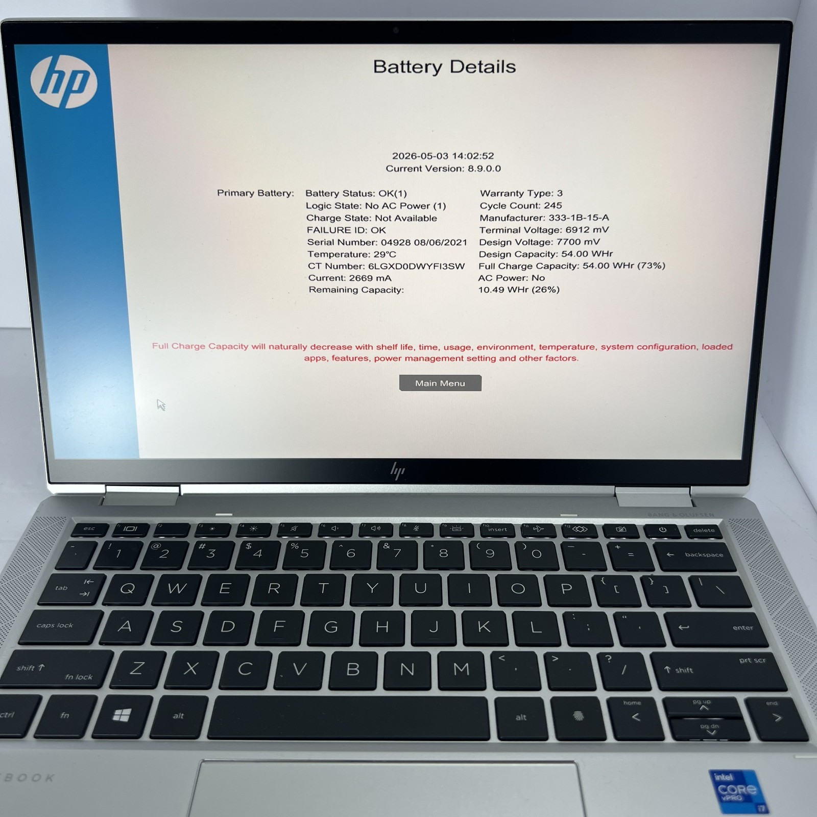 HP EliteBook x360 1030 G8 Touch i7-1185G7 3.0GHz 256GB SSD 16GB W11P LTE EUC