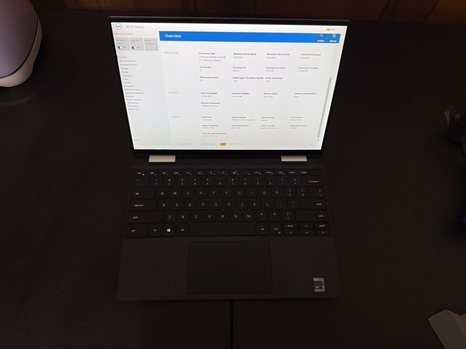 Dell XPS 13 9310 2-in1, i7-1270P, 16GB, 512GB, Win 11 Pro, Great, Touchscreen