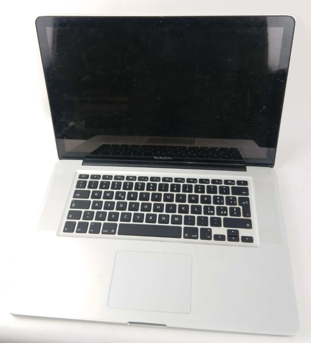 Apple Macbook A1286 2010 for Parts with Screen Fans Keyboard DVD Player