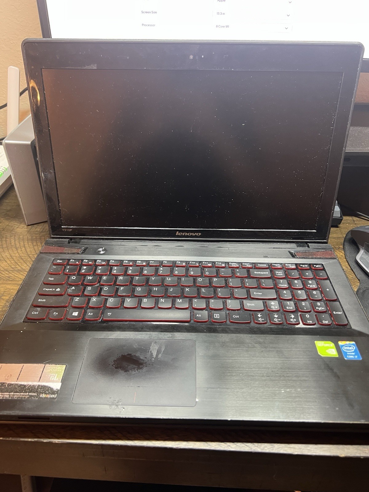 Lenovo Y510P Laptop Core I5-4200M, 6GB RAM, Dual GT755M GPU