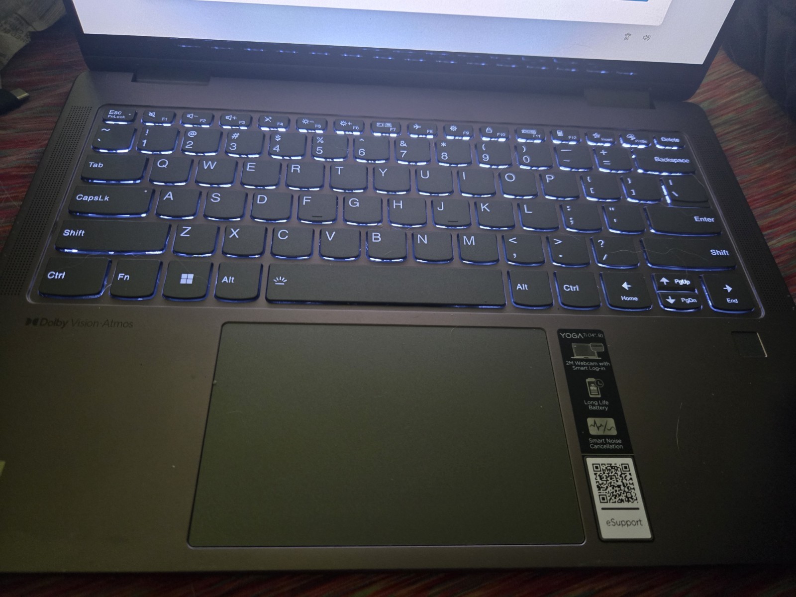 Lenovo Yaga 7i 15.6 Intel I7 16GB RAM