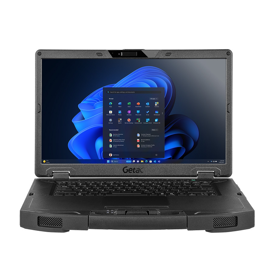 Getac Rugged Laptop S410G5 – i5-1340P, Cam., Win11+16GB, 512GB PCIe SSD(main)…