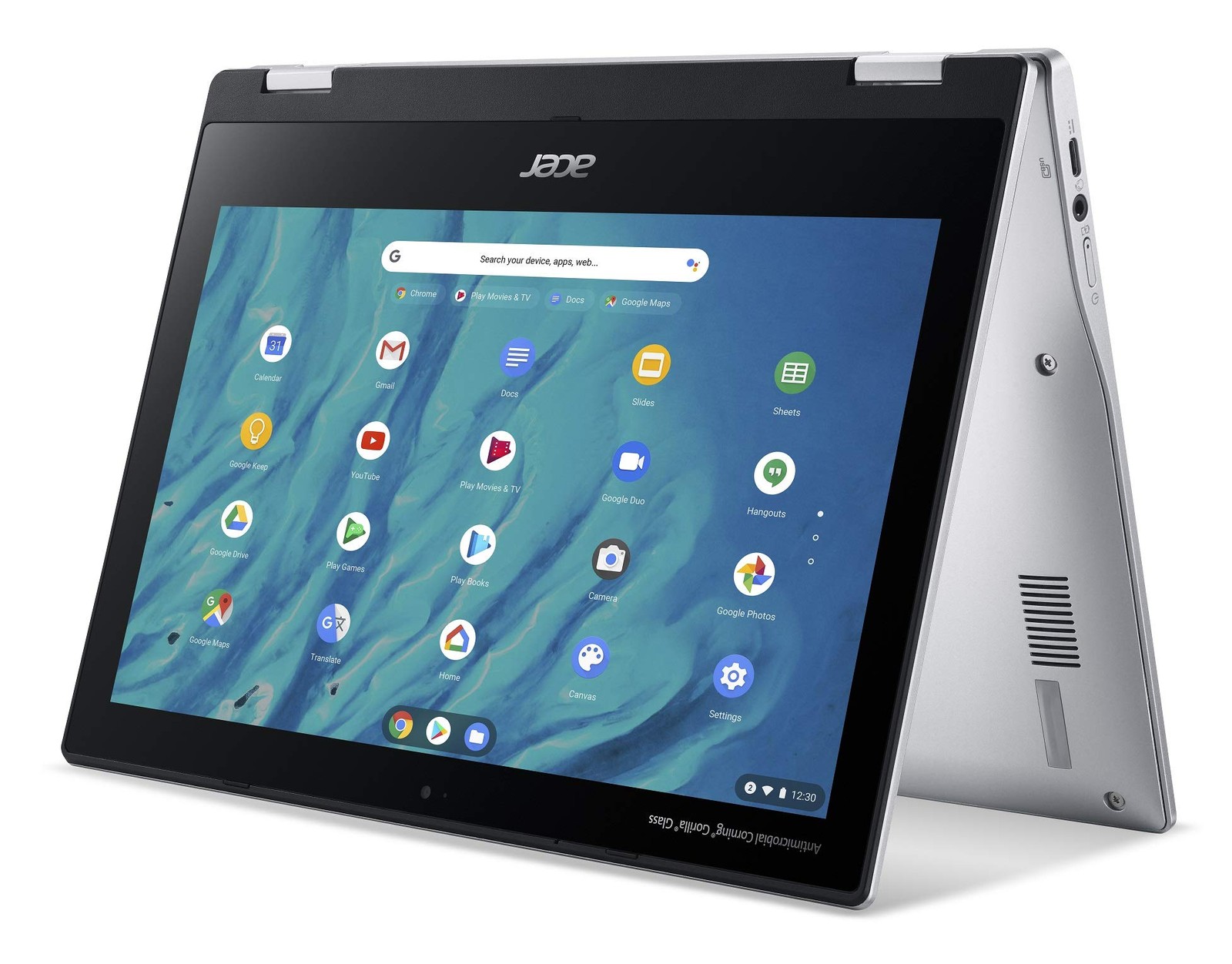Acer Chromebook Spin 11 CP311-1H-C1FS Convertible Laptop, Celeron N3350 11.6″ HD
