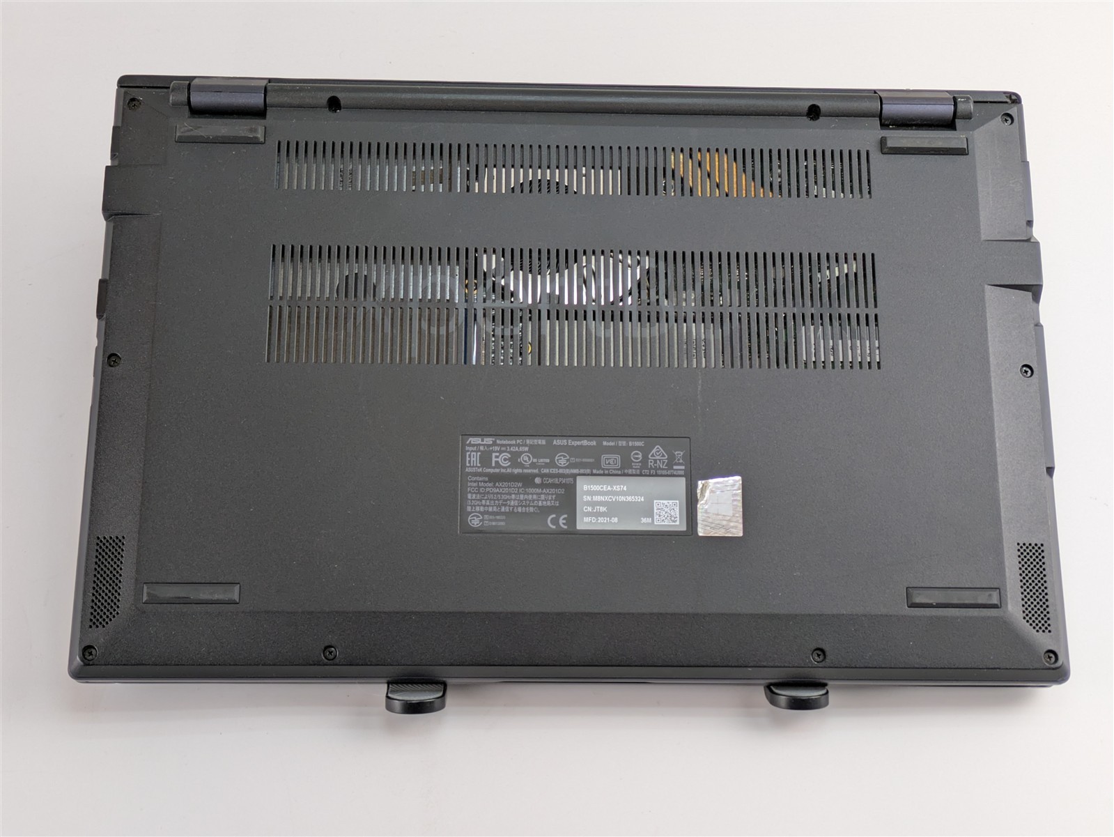 Asus ExpertBook B1 B1500 i7-1165G7 16GB RAM 512GB SSD 15.6″ FHD W11P (26887)