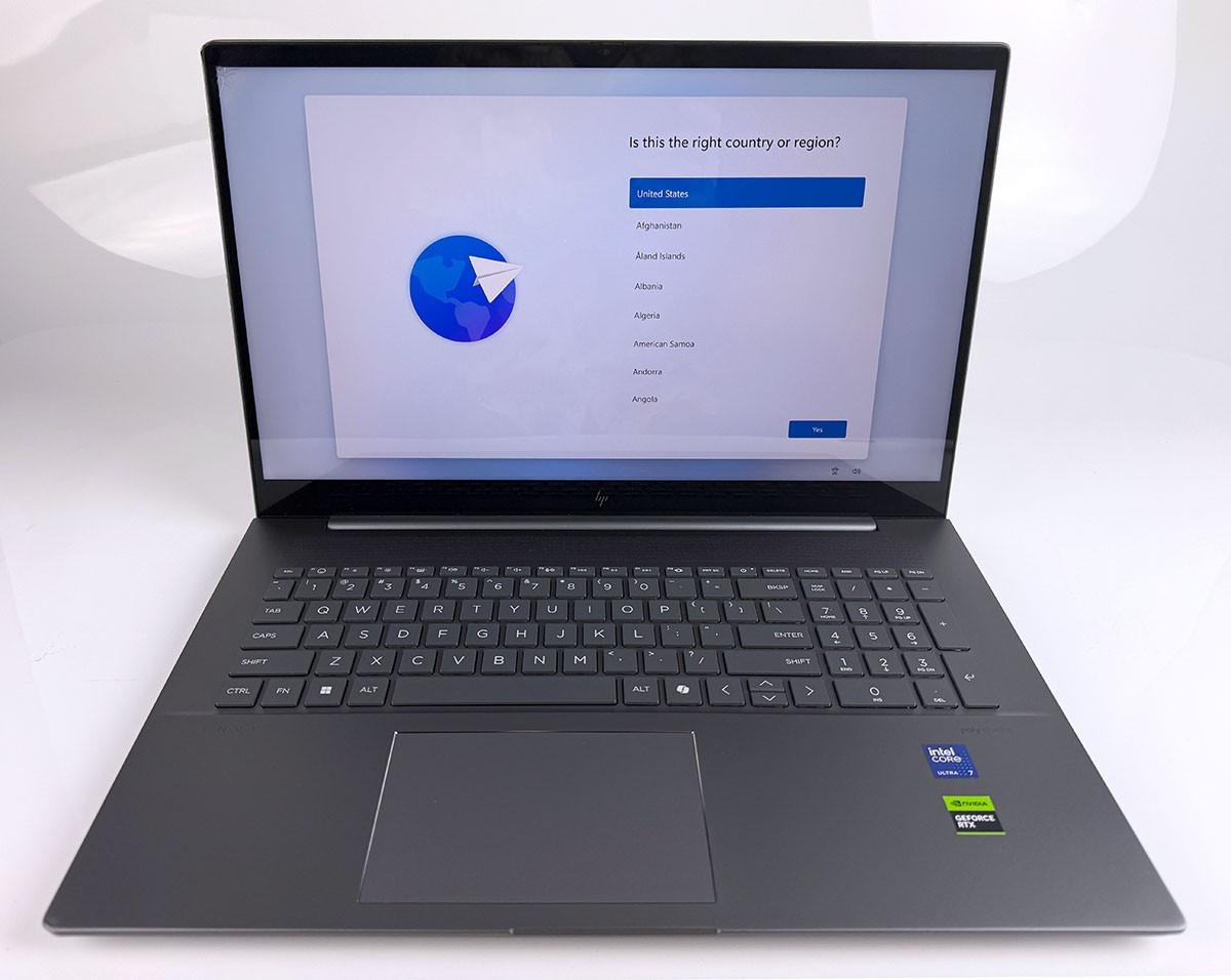 HP ENVY 17 Intel Ultra 7 155U 16GB 512GB RTX 3050 17.3″ Laptop – Used, Working