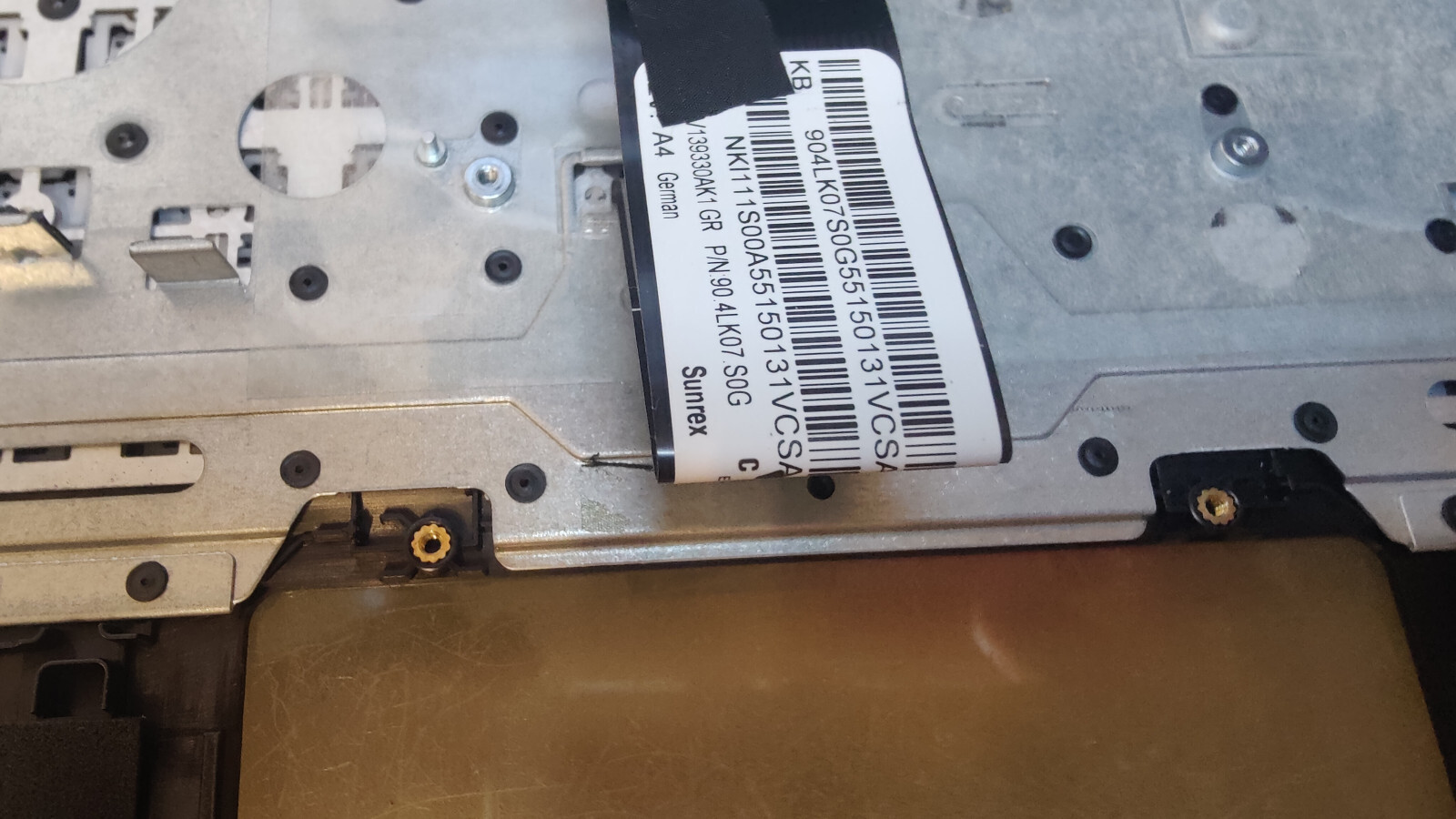 ACER R3 R3-131T TOP BODY PALMREST 460.06503.0001 460065020001