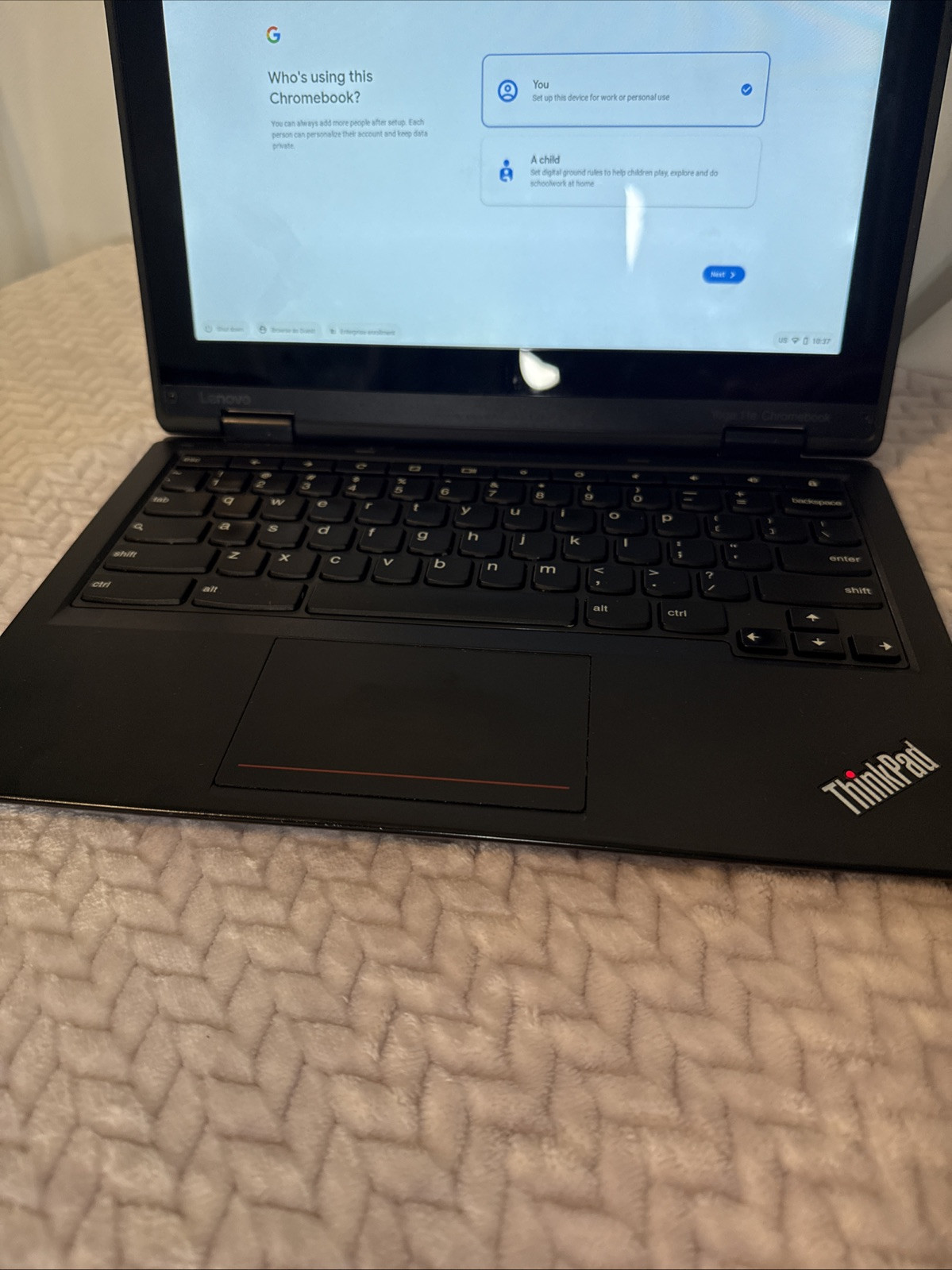 Lenovo ThinkPad Yoga 11e 3rd Generation Chromebook 11.6″ N3160 4GB 16GB SSD