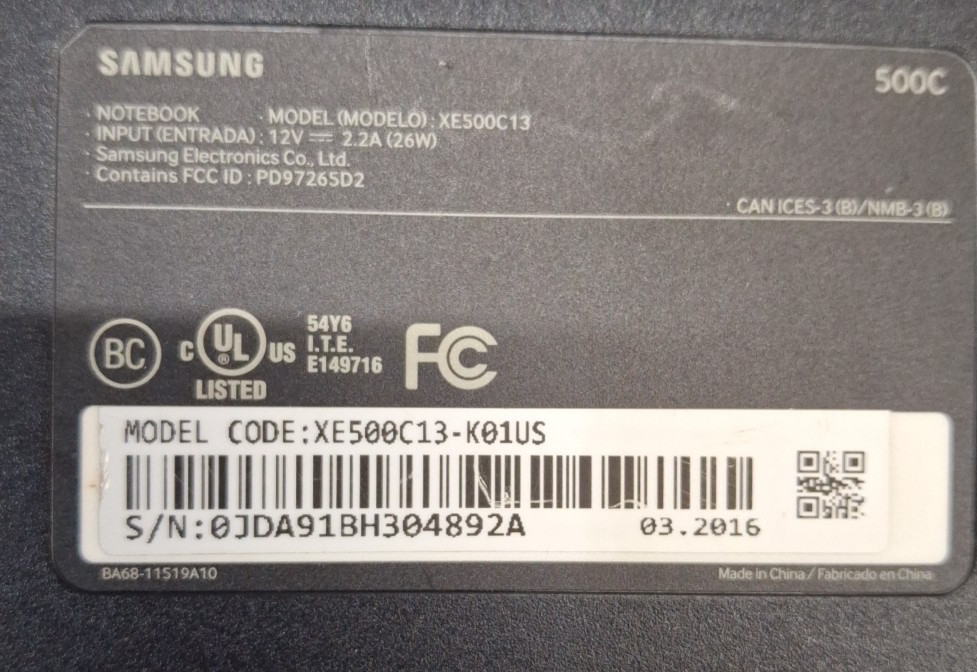 Lot of 3 – Laptops- Samsung, RCA, HP – UNTESTED – Storage Locker Find