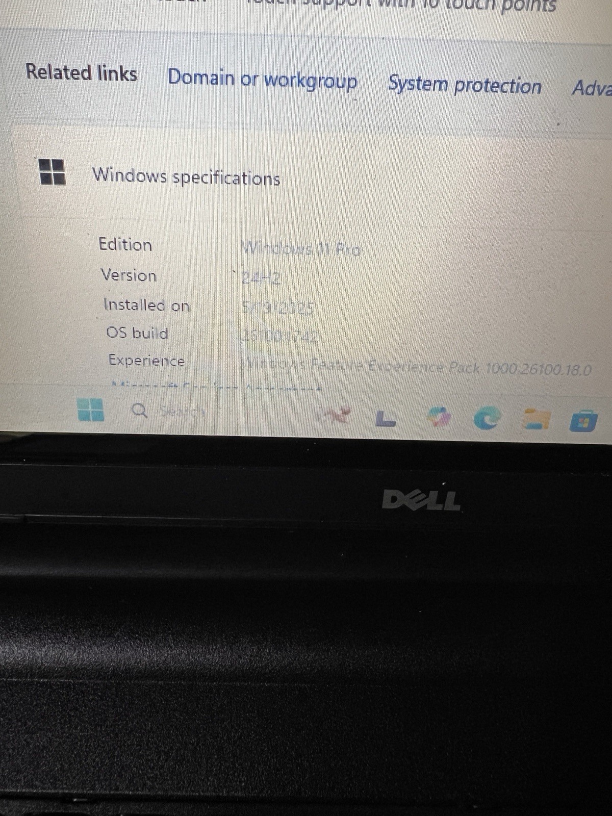 Dell Inspiron 3541,15.6” Touch Screen,Win11 Pro,8G Ram,250G SSD, AMD-A6-6310,