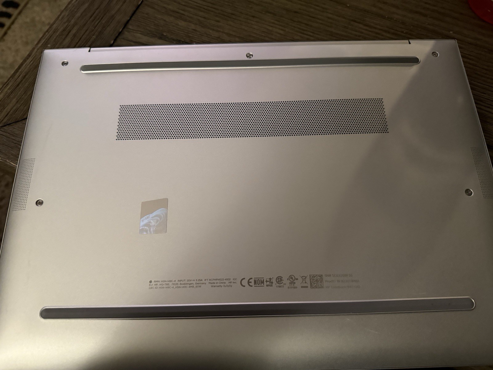 HP EliteBook 845 G10 Laptop 14″ LCD AMD Ryzen 7 PRO 7840U 16GB 512GB WIFI