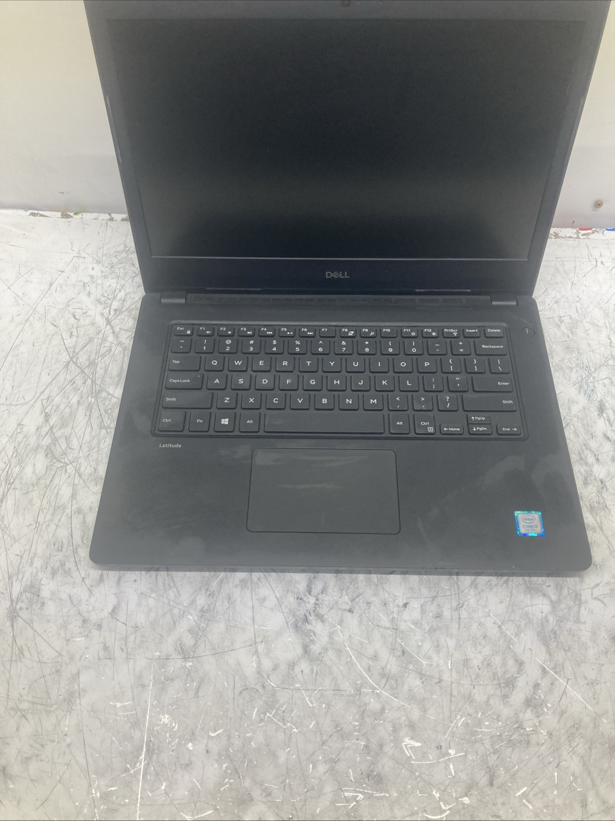 Dell Latitude 3480 Laptop Core i3 7100u 2.4Ghz 4GB no HDD boot to BIOS
