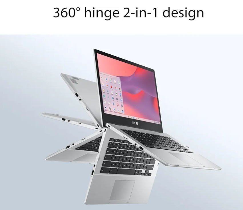 ASUS Chromebook Flip CX1 14″ FHD Touch 2-in-1 Celeron N4500 8GB 128GB