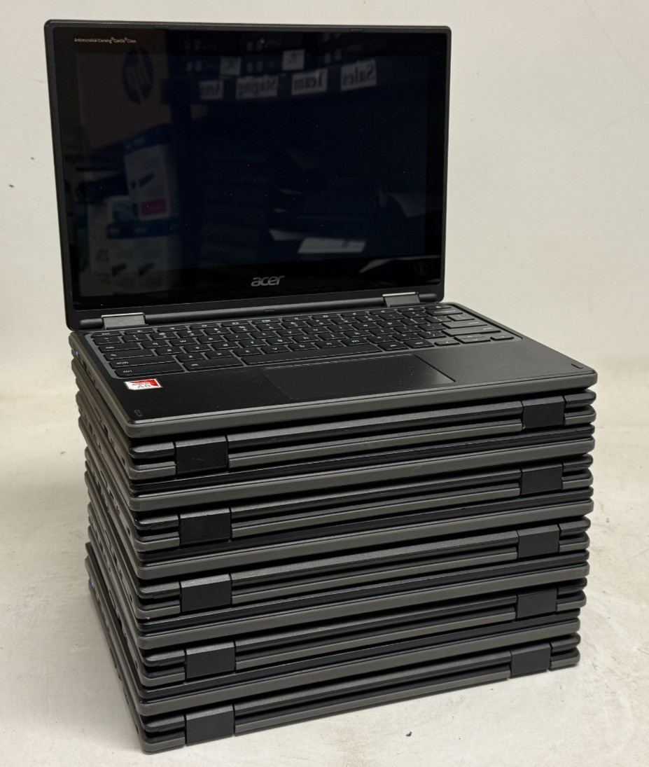 Acer Chromebook R721T 2in1 11.6″ (A6-9220C – 4GB RAM – 32GB Storage) – Lot of 10