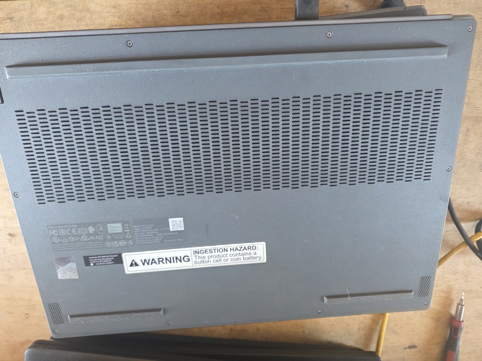 Lenovo LEGION 5 16IRX9 16″ Laptop Intel Core i9-14900HX Rtx4060 Power