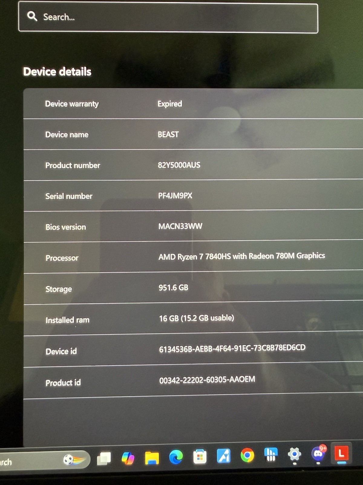 lenovo Legion Slim 5, Azeron Cyborg, Razer Naga Pro Full Setup